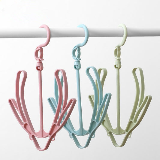 Windproof Double Hook Balcony Shoe Drying Rack Multi-Functional Shoe Hanger Drying Shoe Rack Hook Drying Shoe Rack